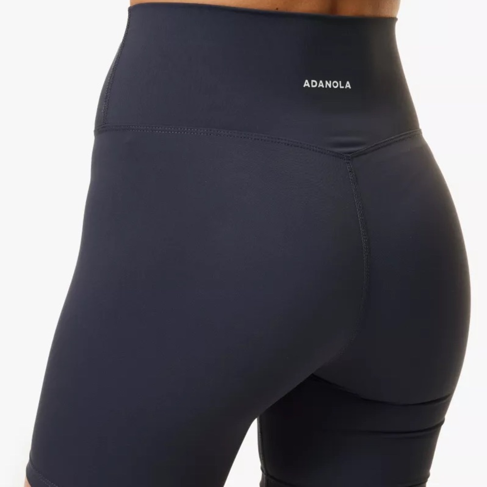 Adanola Women's Bike Shorts - Dark Gray - Picture 2 of 4